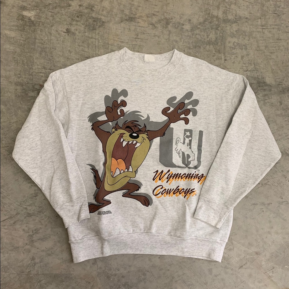 Vintage 90s University of Wyoming Tasmanian Devil